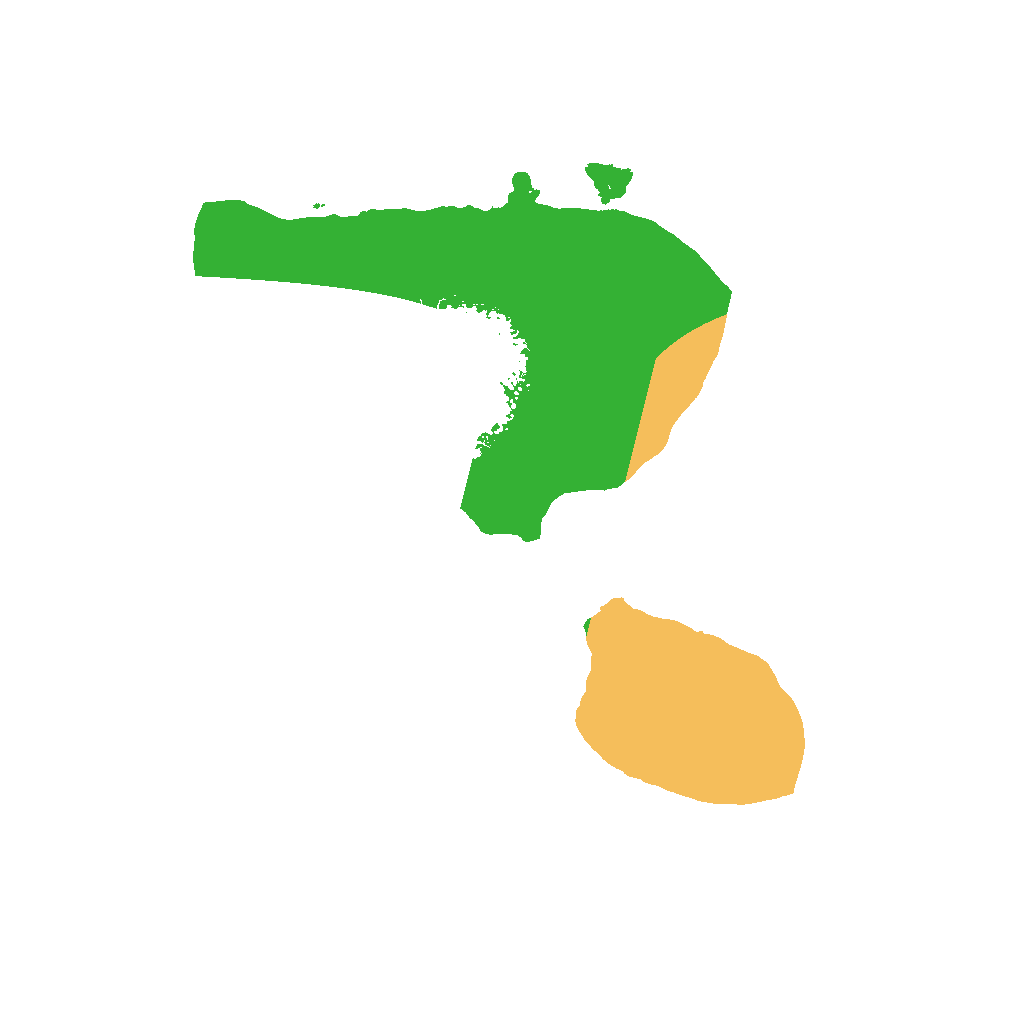 Biome Rust Map: Procedural Map, Size: 1200, Seed: 53258