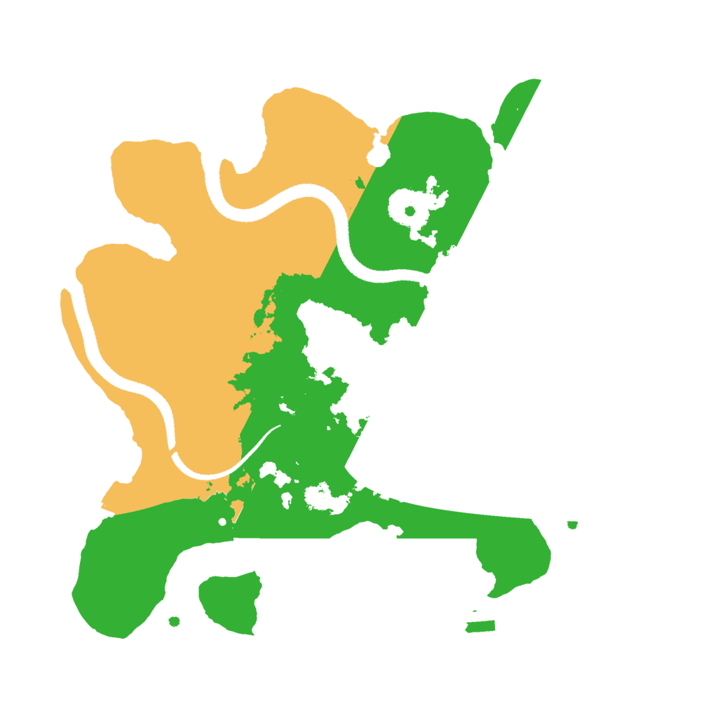 Biome Rust Map: Procedural Map, Size: 2700, Seed: 696969