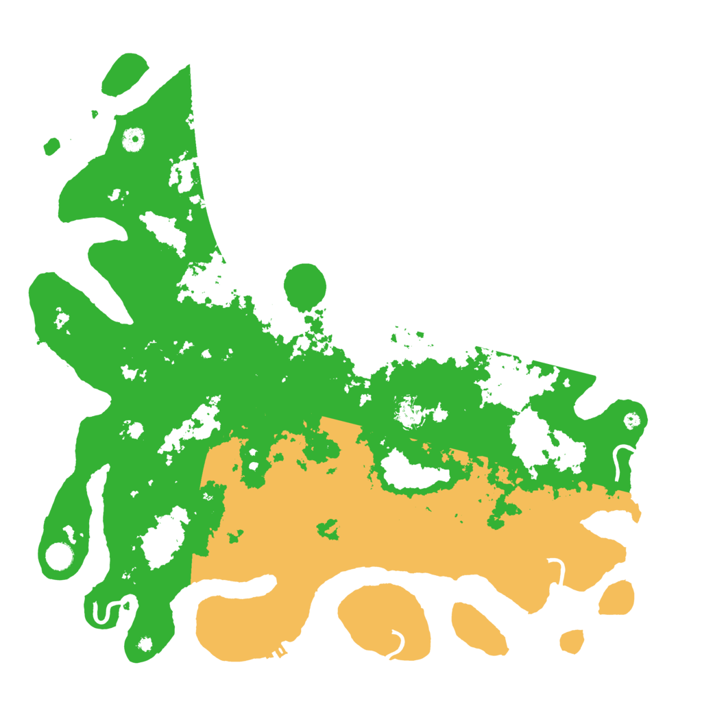 Biome Rust Map: Procedural Map, Size: 4500, Seed: 1224950165