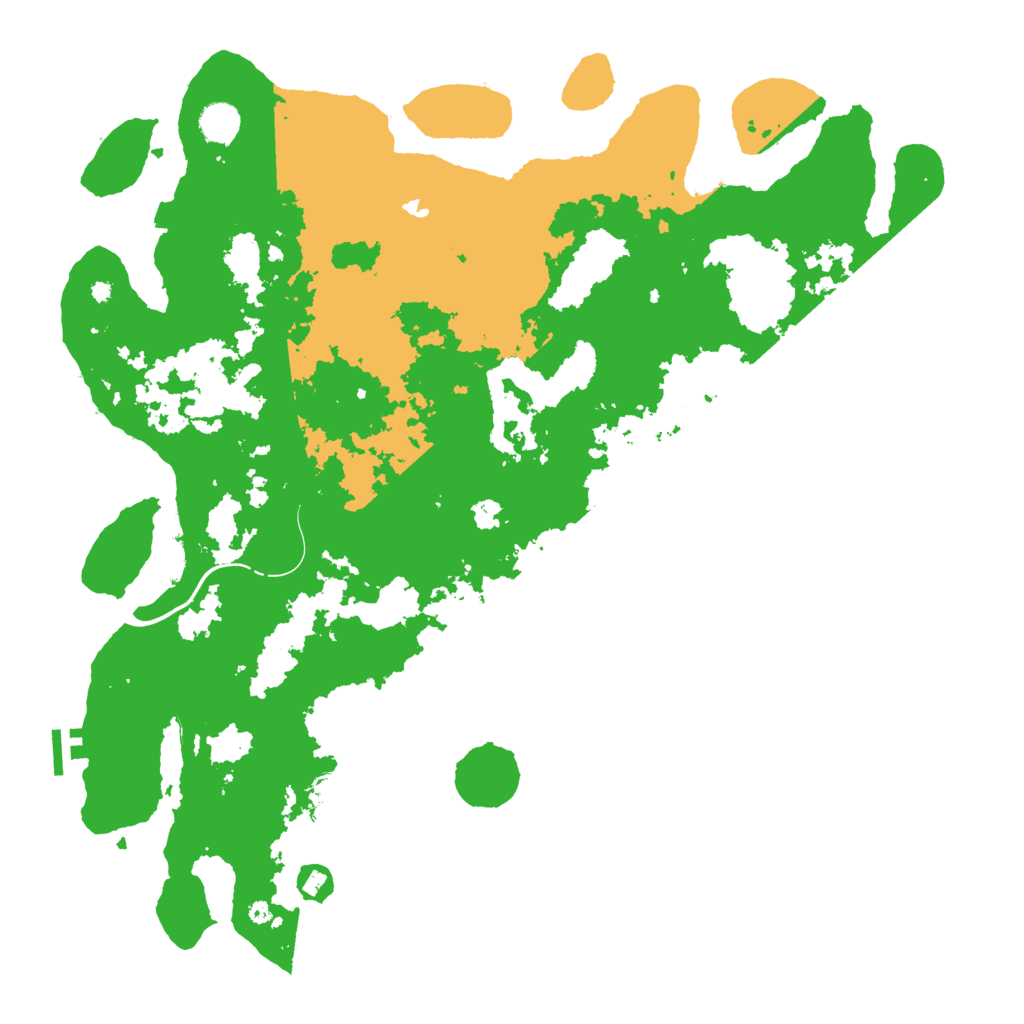 Biome Rust Map: Procedural Map, Size: 4500, Seed: 1639932422