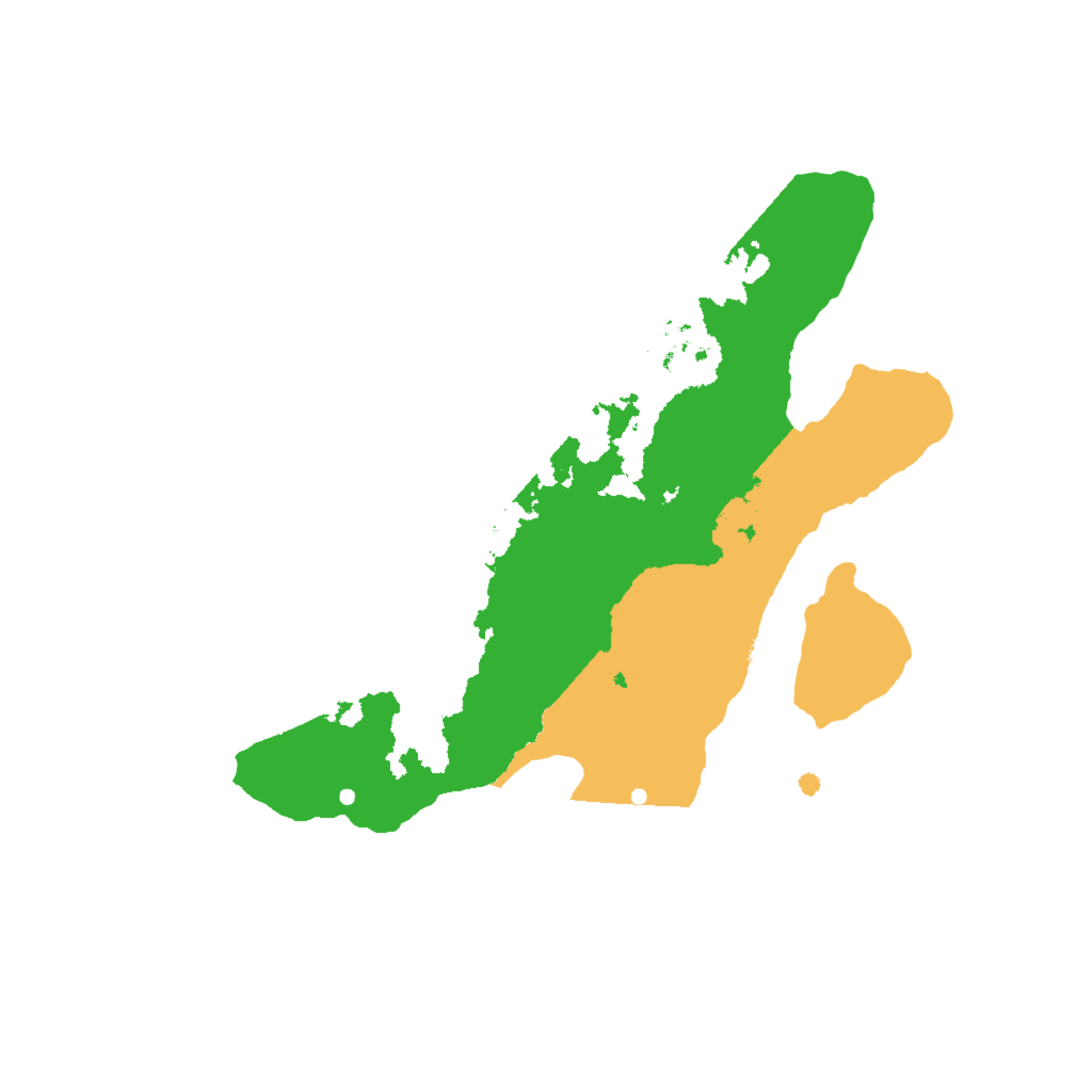 Biome Rust Map: Procedural Map, Size: 2000, Seed: 170