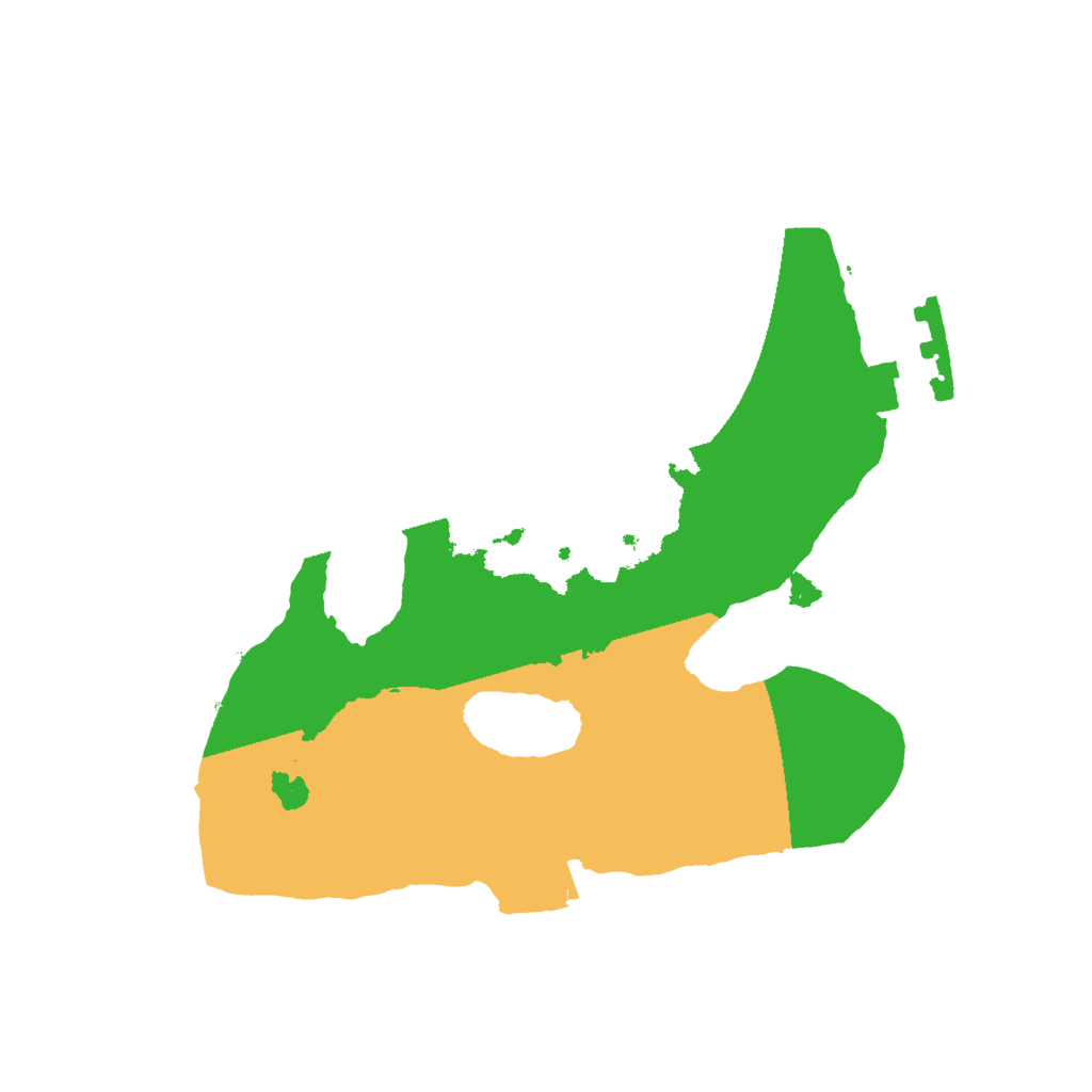 Biome Rust Map: Procedural Map, Size: 1600, Seed: 48