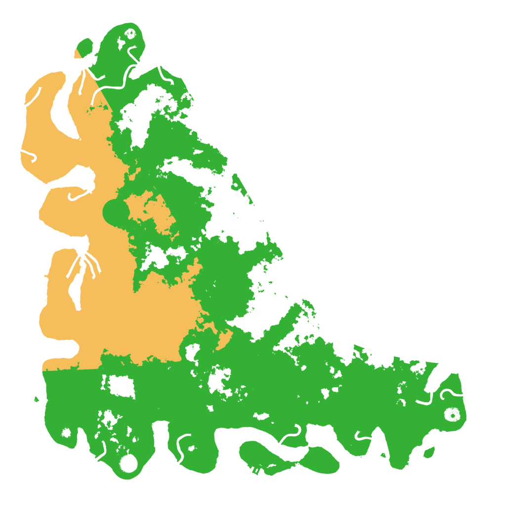 Biome Rust Map: Procedural Map, Size: 5000, Seed: 6780235
