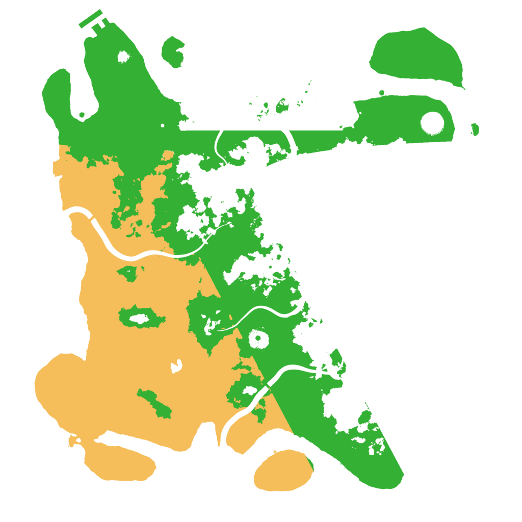 Biome Rust Map: Procedural Map, Size: 4000, Seed: 939834