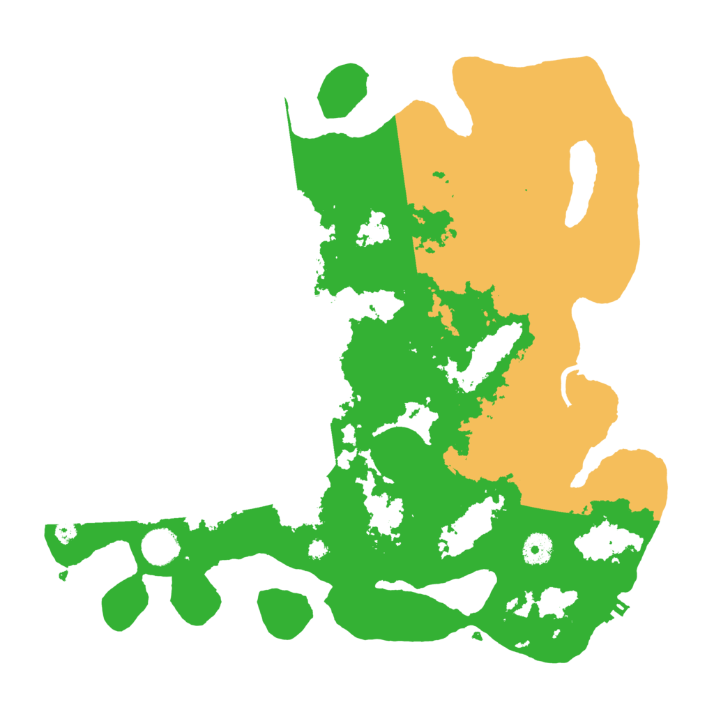 Biome Rust Map: Procedural Map, Size: 3500, Seed: 284897839