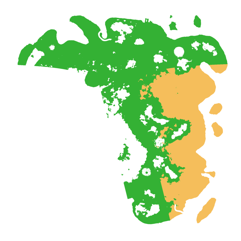 Biome Rust Map: Procedural Map, Size: 4200, Seed: 2124417256