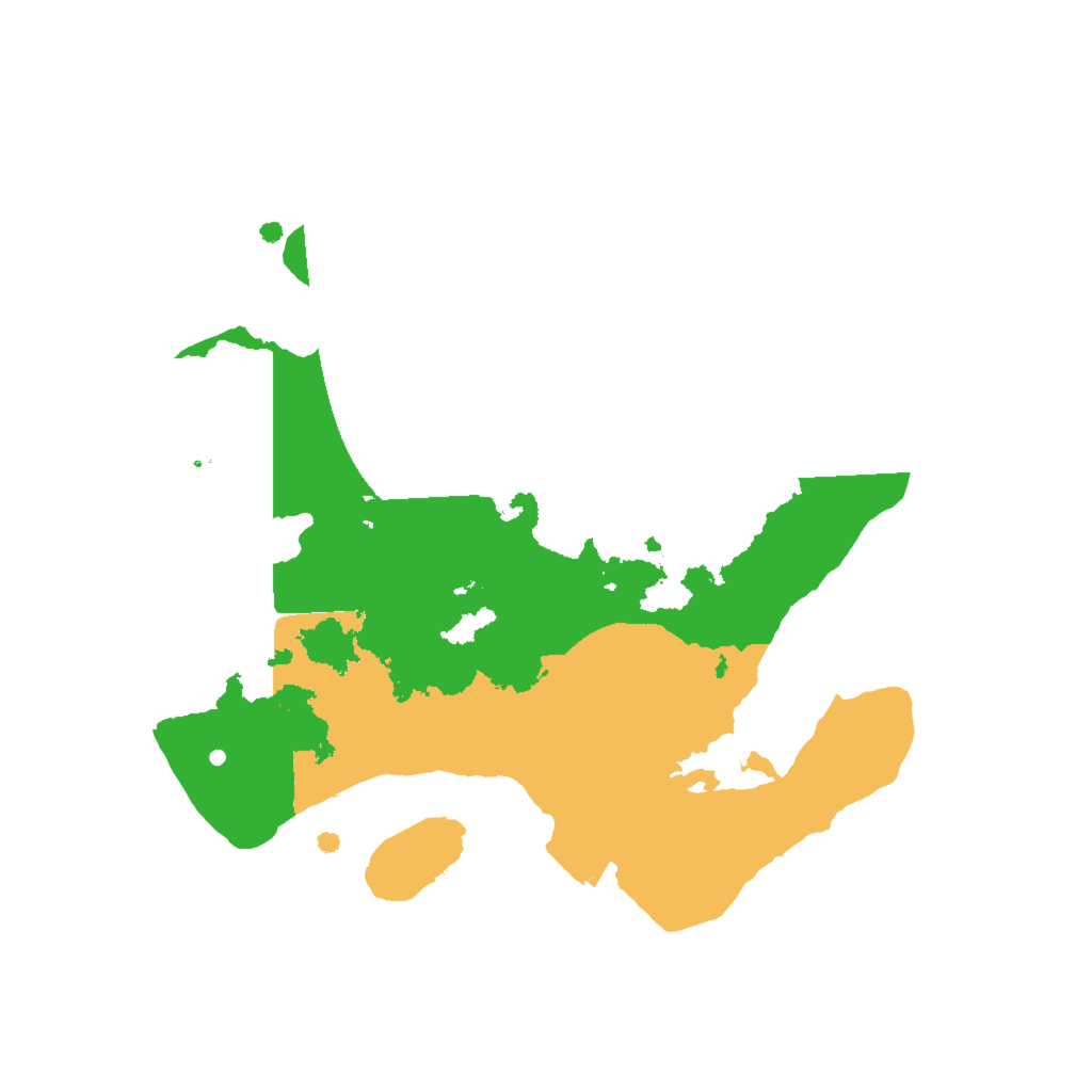 Biome Rust Map: Procedural Map, Size: 2000, Seed: 110704788