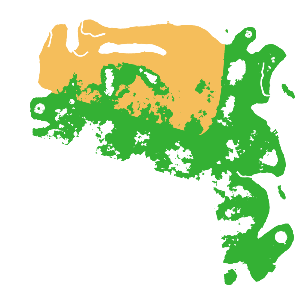 Biome Rust Map: Procedural Map, Size: 4500, Seed: 71122