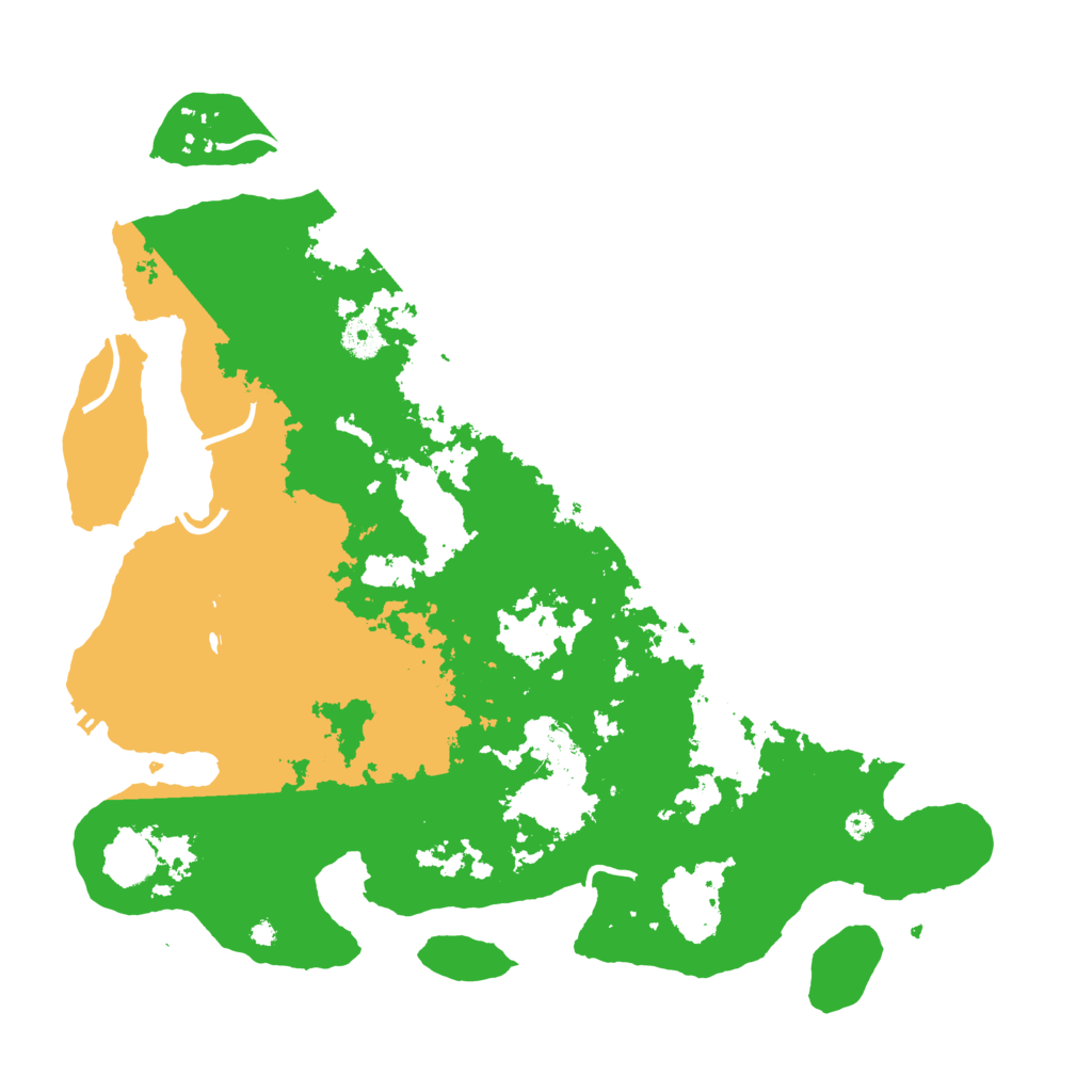 Biome Rust Map: Procedural Map, Size: 4103, Seed: 1234567890
