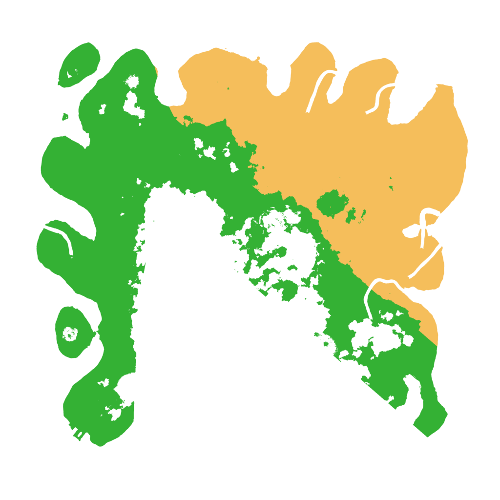 Biome Rust Map: Procedural Map, Size: 3500, Seed: 1842745119