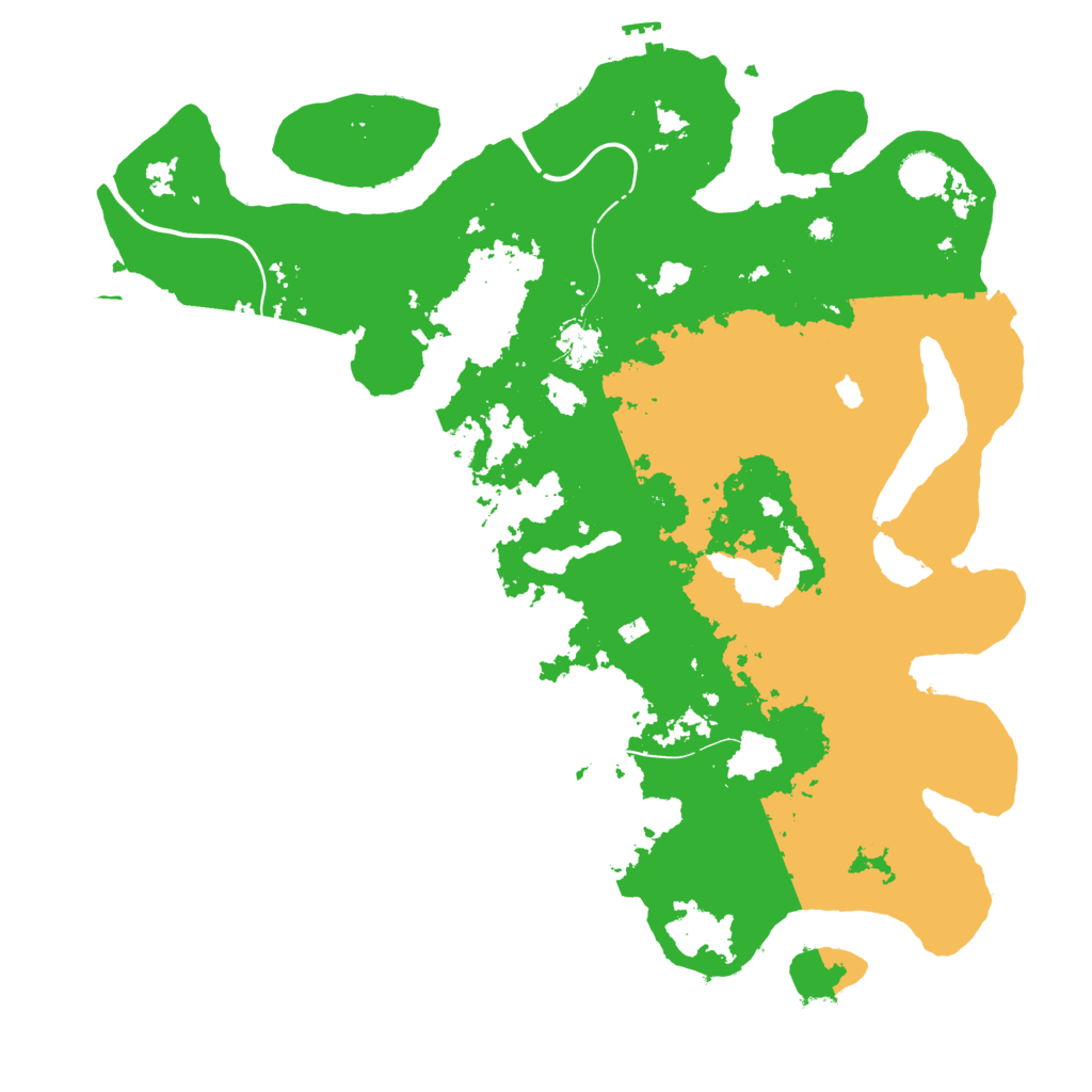 Biome Rust Map: Procedural Map, Size: 4250, Seed: 60000