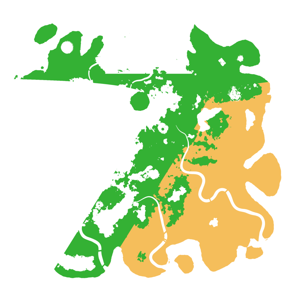 Biome Rust Map: Procedural Map, Size: 4250, Seed: 2038909592