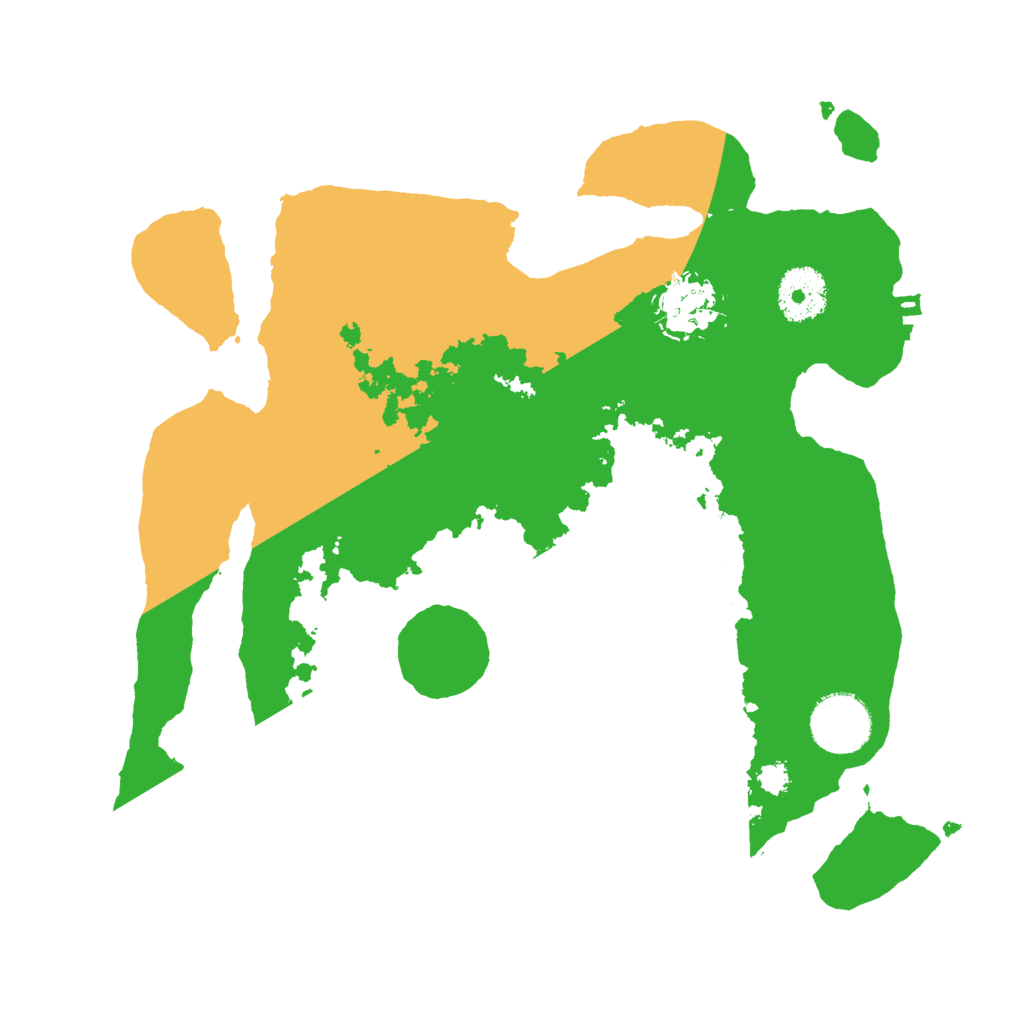 Biome Rust Map: Procedural Map, Size: 3000, Seed: 724827121