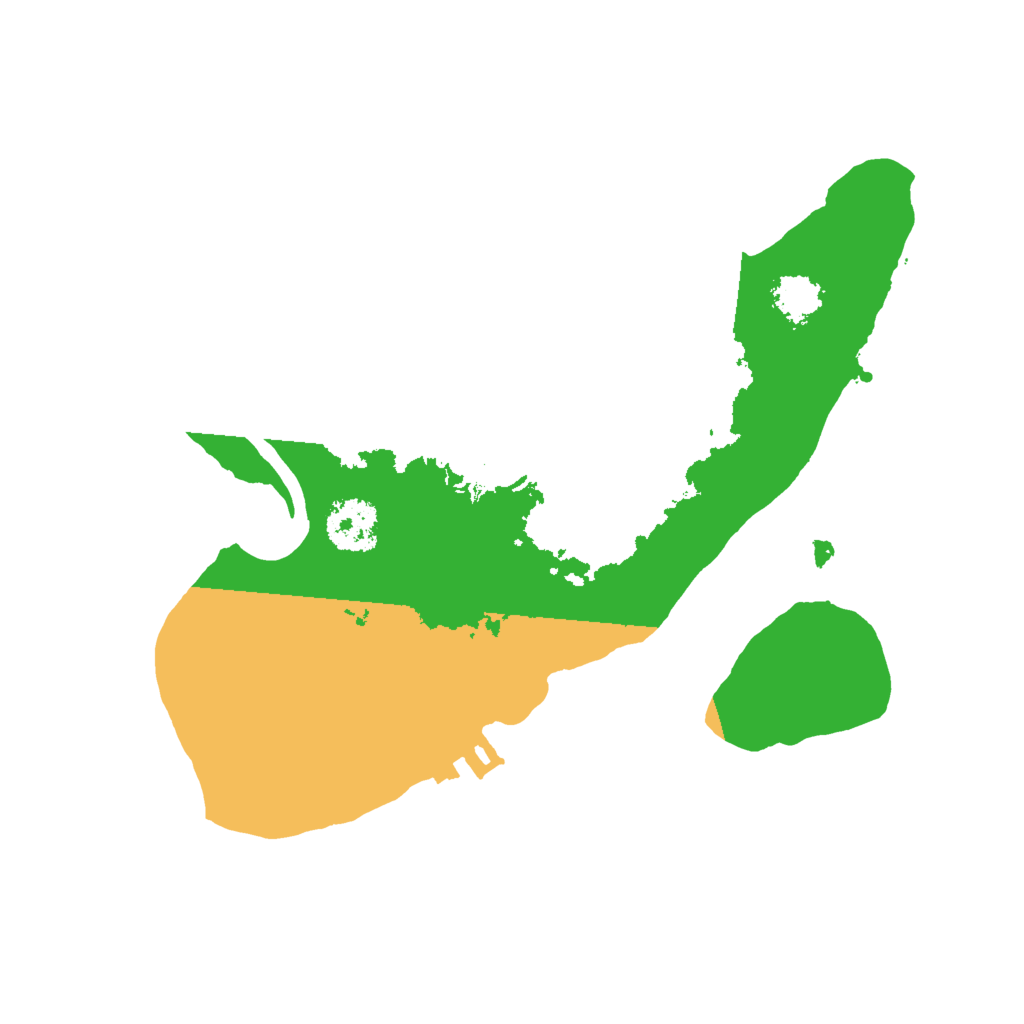 Biome Rust Map: Procedural Map, Size: 2000, Seed: 472858077