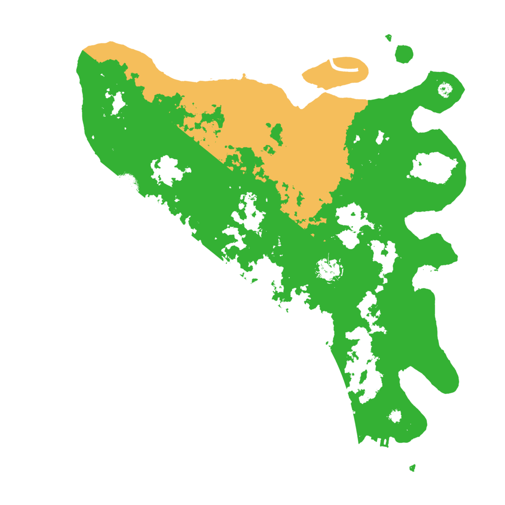 Biome Rust Map: Procedural Map, Size: 3650, Seed: 123654865