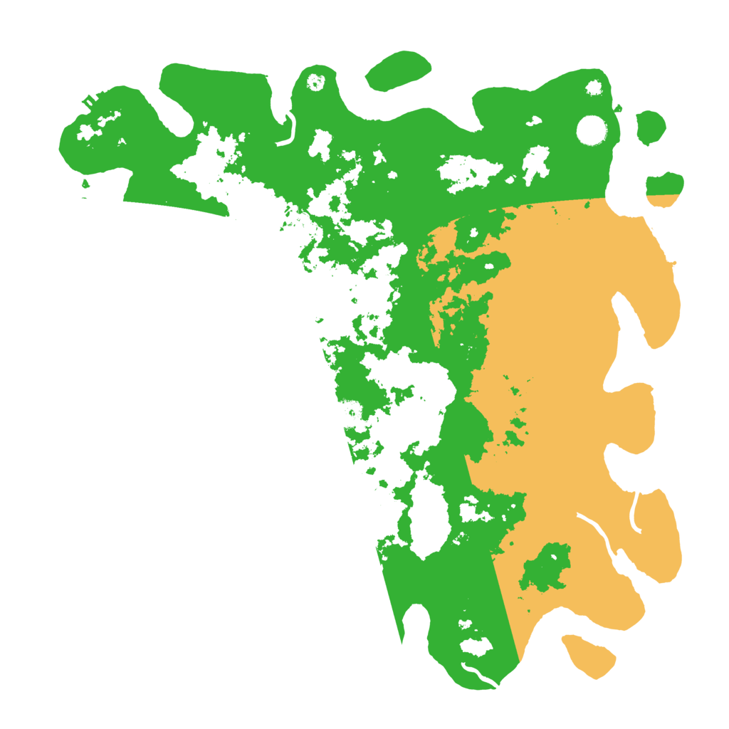Biome Rust Map: Procedural Map, Size: 4250, Seed: 948225454