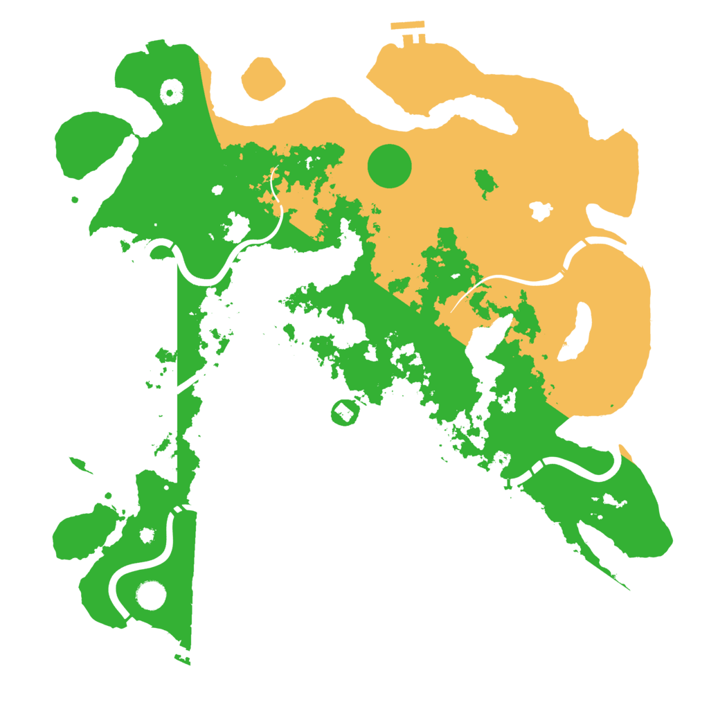Biome Rust Map: Procedural Map, Size: 4250, Seed: 611825239