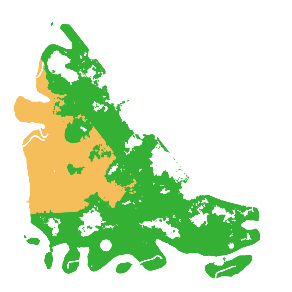 Biome Rust Map: Procedural Map, Size: 4500, Seed: 14506