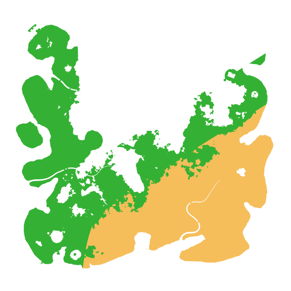 Biome Rust Map: Procedural Map, Size: 4250, Seed: 97878411