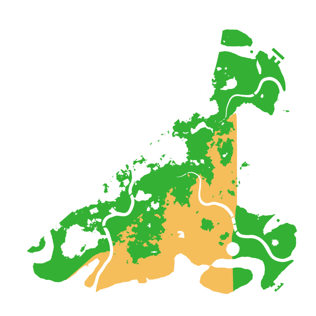 Biome Rust Map: Procedural Map, Size: 4250, Seed: 1818