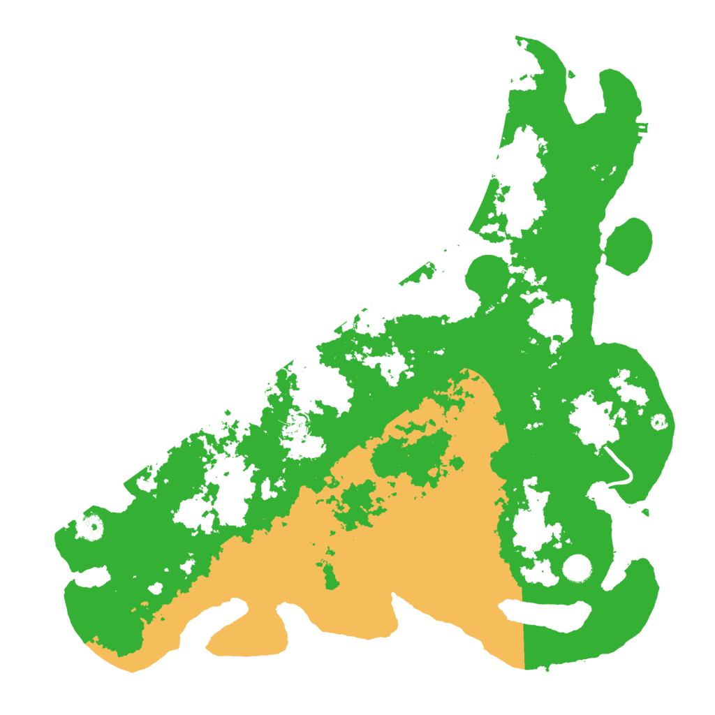 Biome Rust Map: Procedural Map, Size: 4500, Seed: 252084458