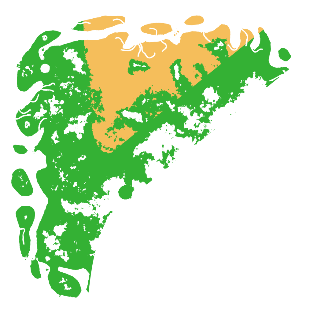 Biome Rust Map: Procedural Map, Size: 6000, Seed: 764335050