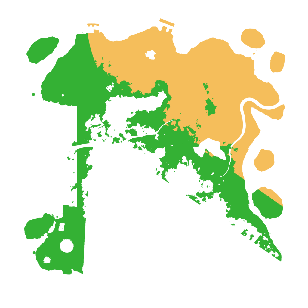 Biome Rust Map: Procedural Map, Size: 4000, Seed: 611825239