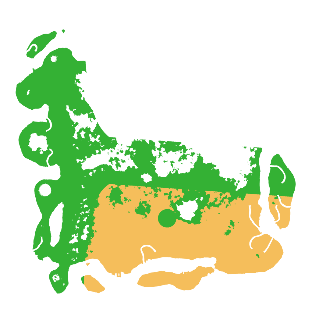 Biome Rust Map: Procedural Map, Size: 4500, Seed: 1526