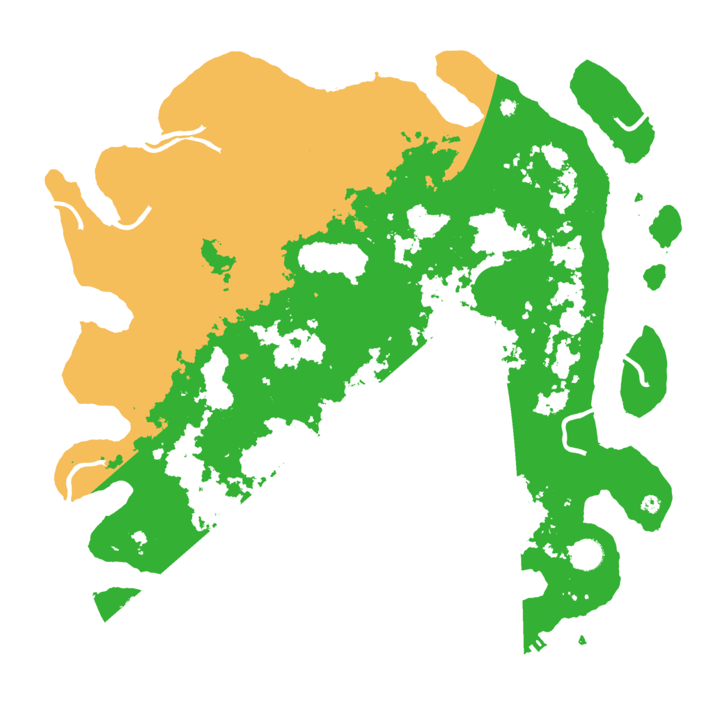 Biome Rust Map: Procedural Map, Size: 4000, Seed: 303062750