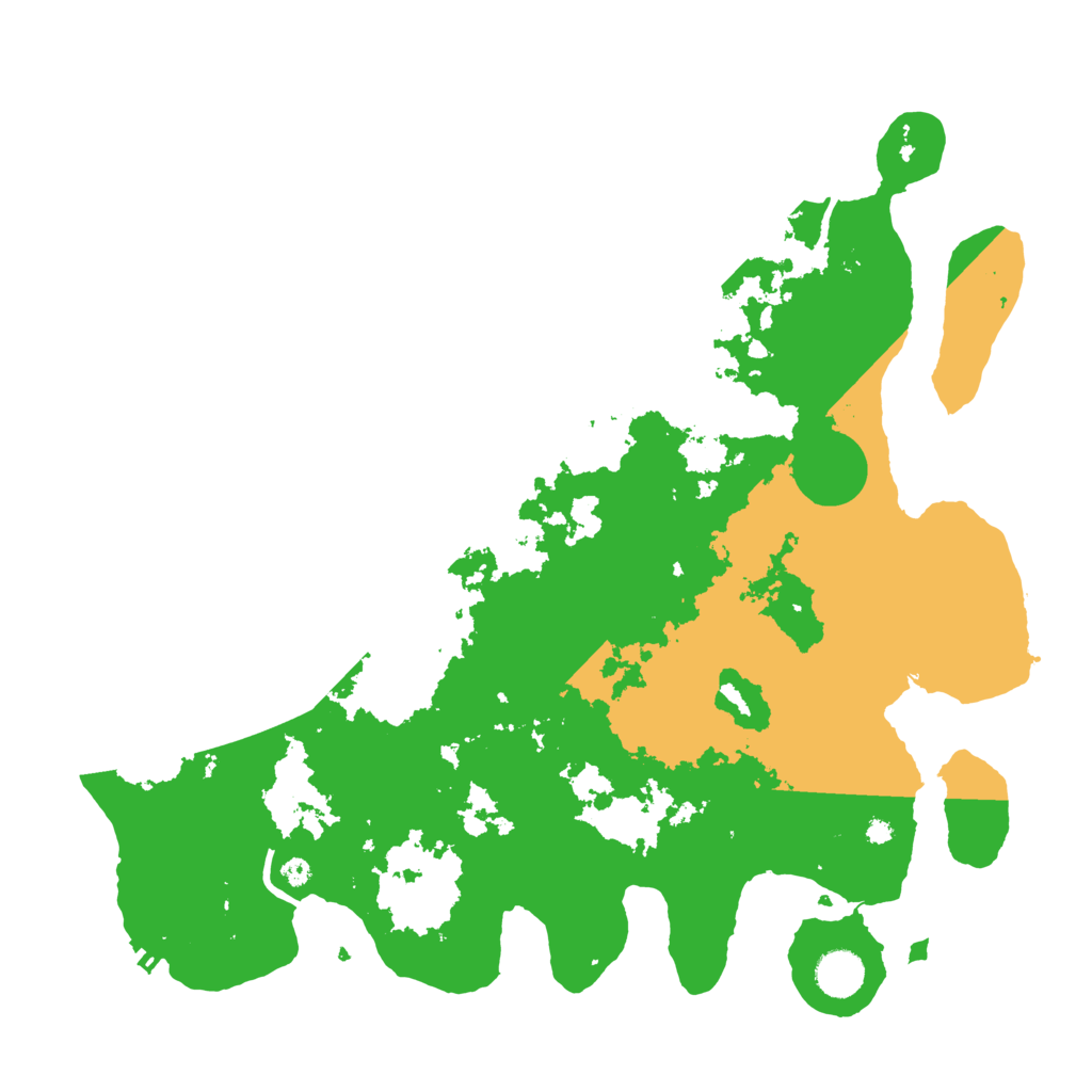 Biome Rust Map: Procedural Map, Size: 4000, Seed: 888587331