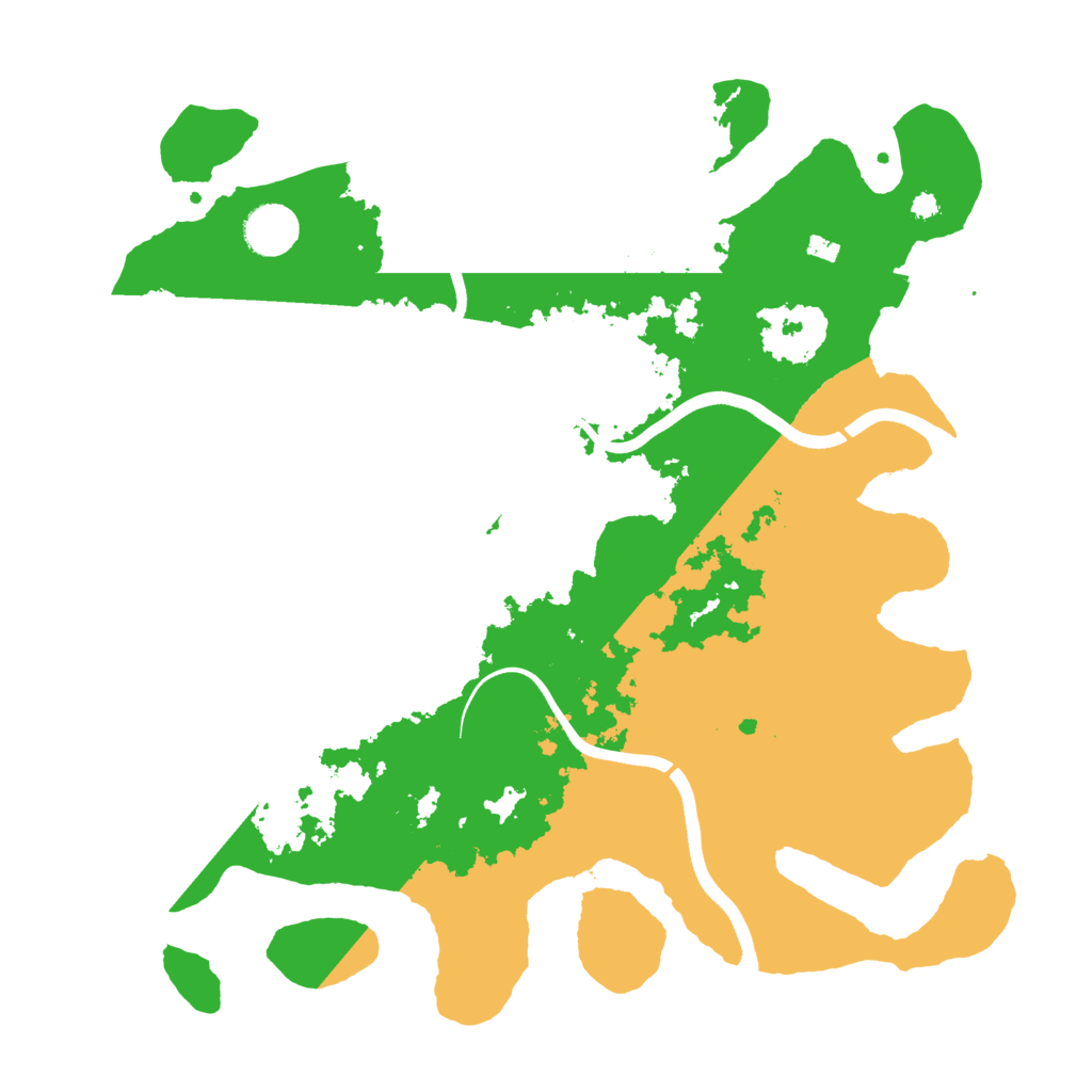 Biome Rust Map: Procedural Map, Size: 3750, Seed: 615064676