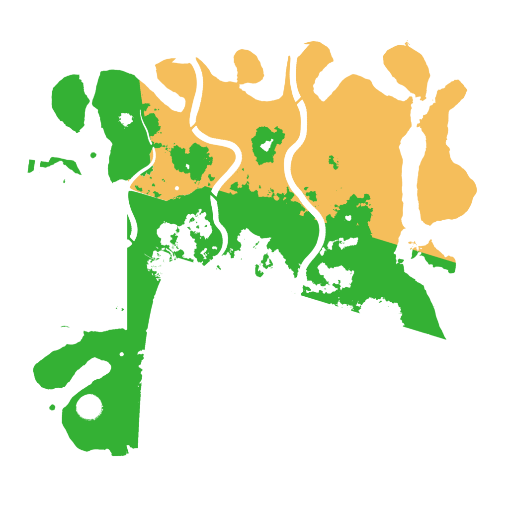 Biome Rust Map: Procedural Map, Size: 3500, Seed: 1285964251