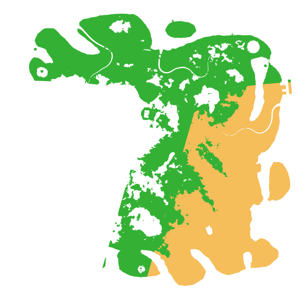 Biome Rust Map: Procedural Map, Size: 4250, Seed: 20221111