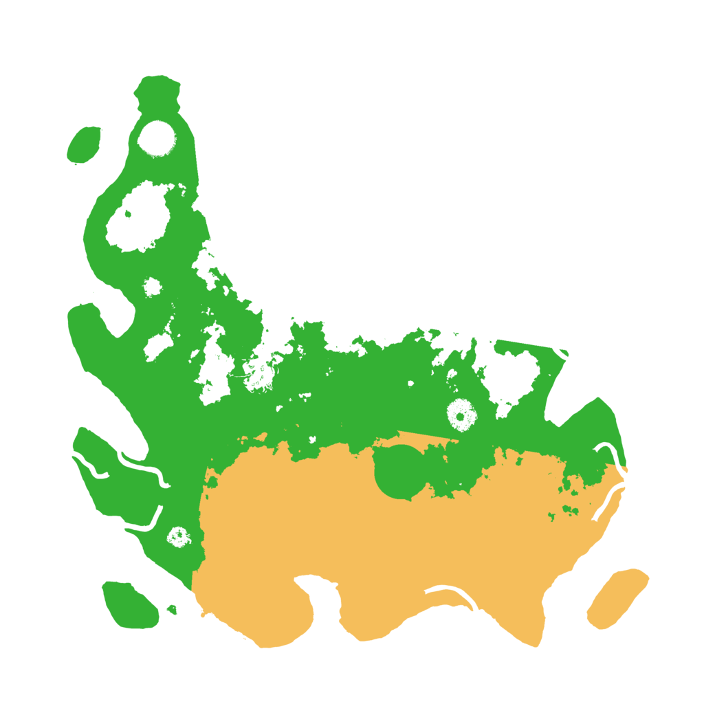 Biome Rust Map: Procedural Map, Size: 3500, Seed: 898040642