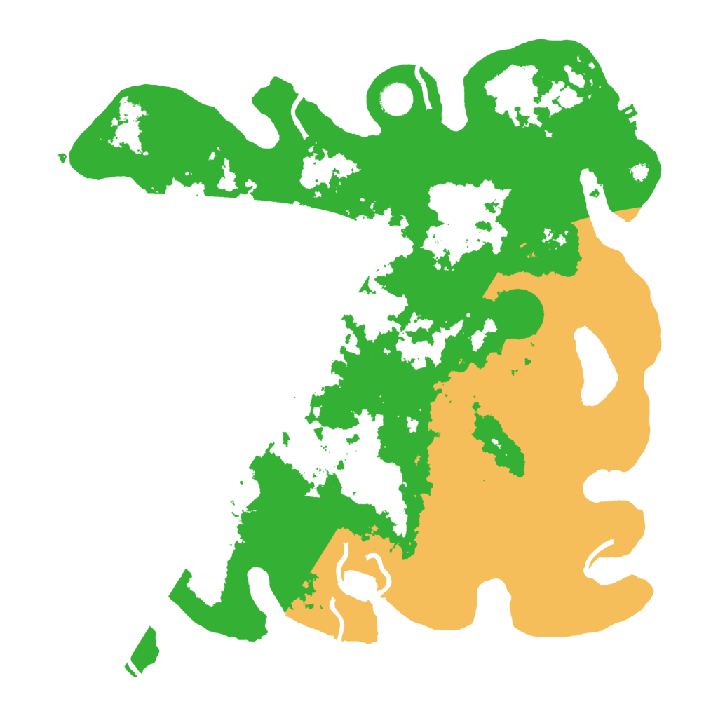 Biome Rust Map: Procedural Map, Size: 3848, Seed: 3965