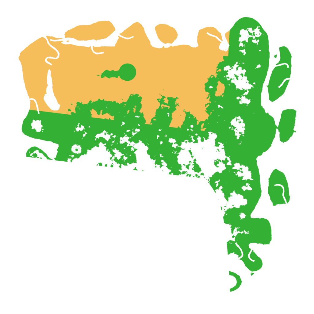 Biome Rust Map: Procedural Map, Size: 4800, Seed: 658177696