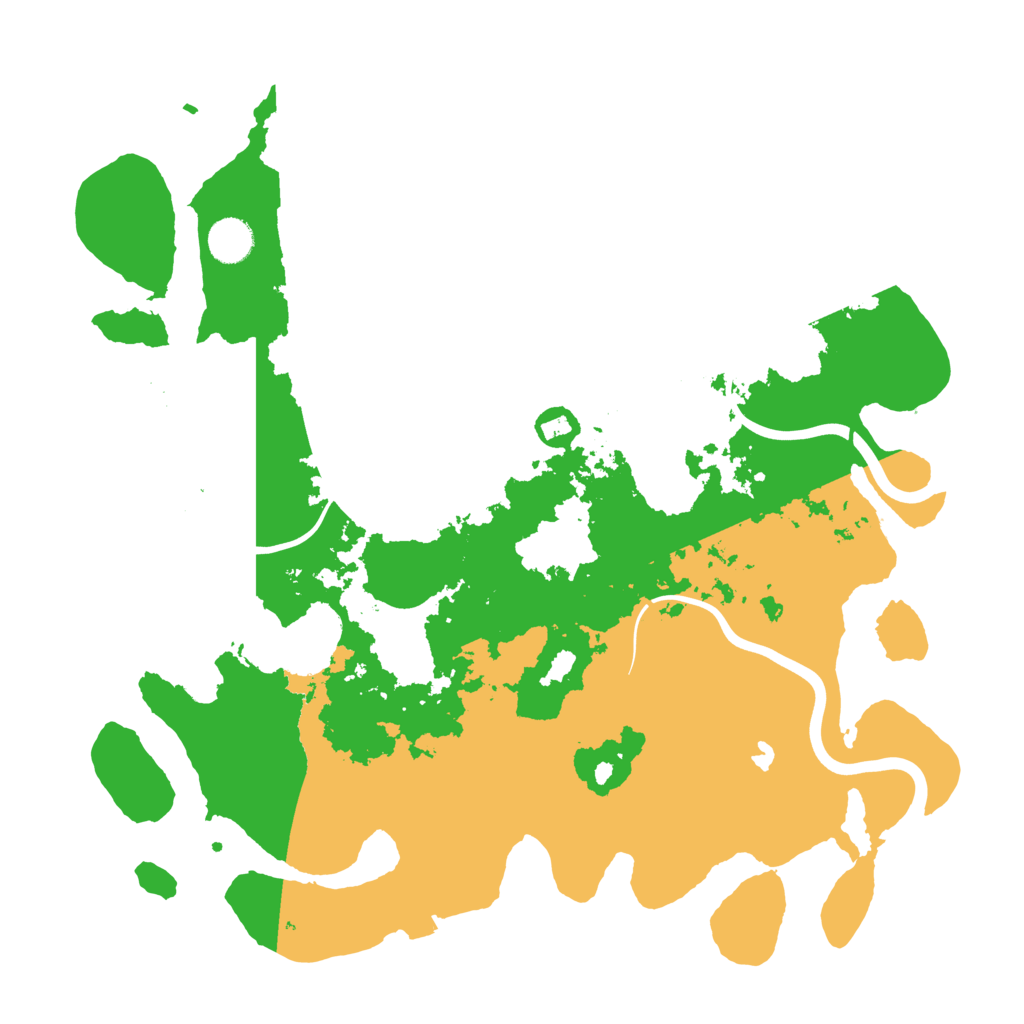 Biome Rust Map: Procedural Map, Size: 4000, Seed: 105066611