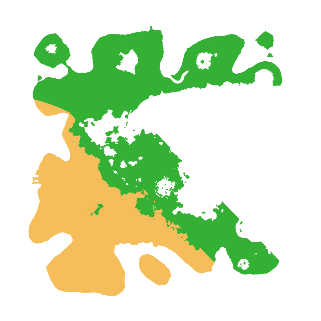 Biome Rust Map: Procedural Map, Size: 3000, Seed: 2052913855