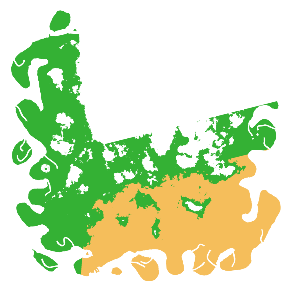 Biome Rust Map: Procedural Map, Size: 5000, Seed: 919688167