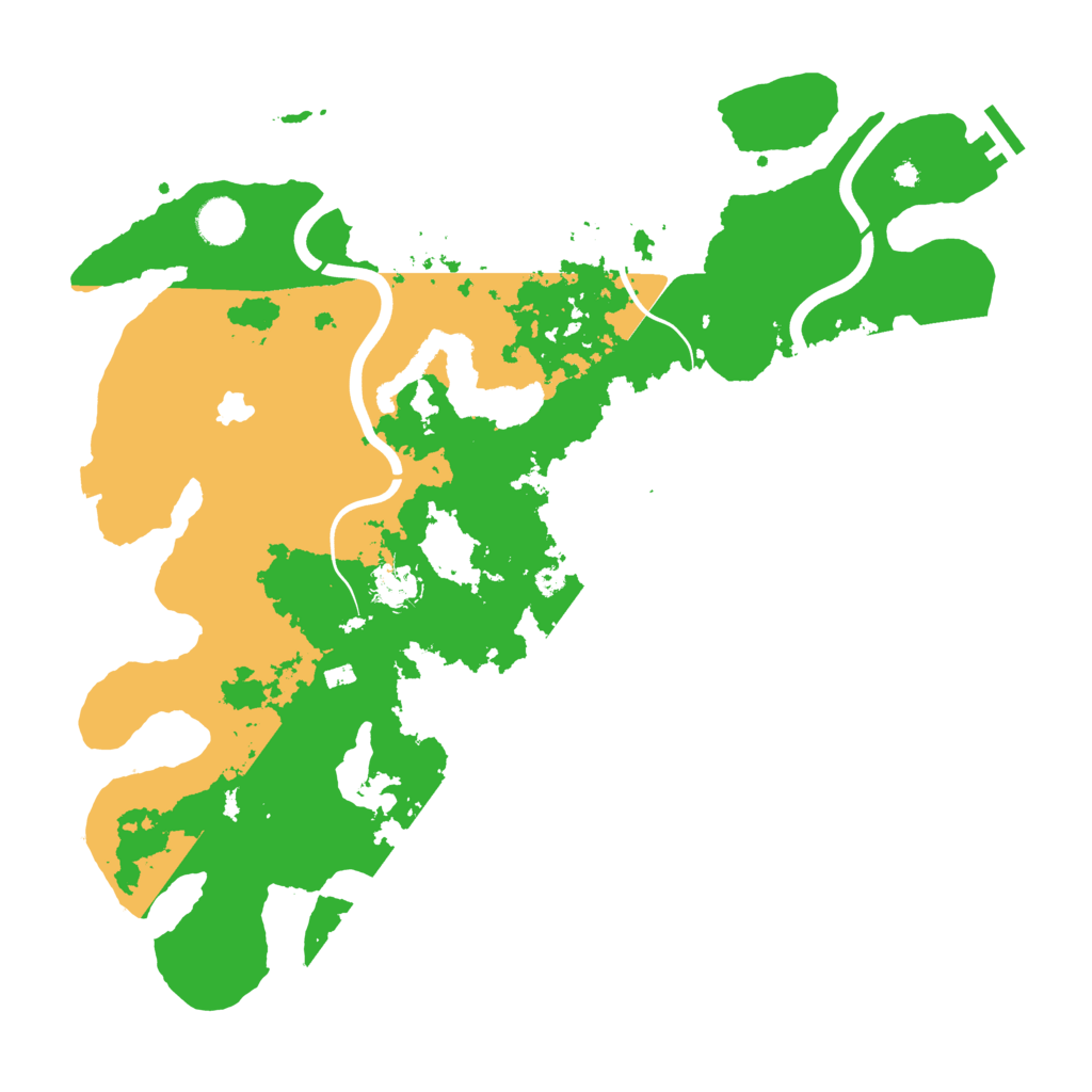 Biome Rust Map: Procedural Map, Size: 4000, Seed: 1941495