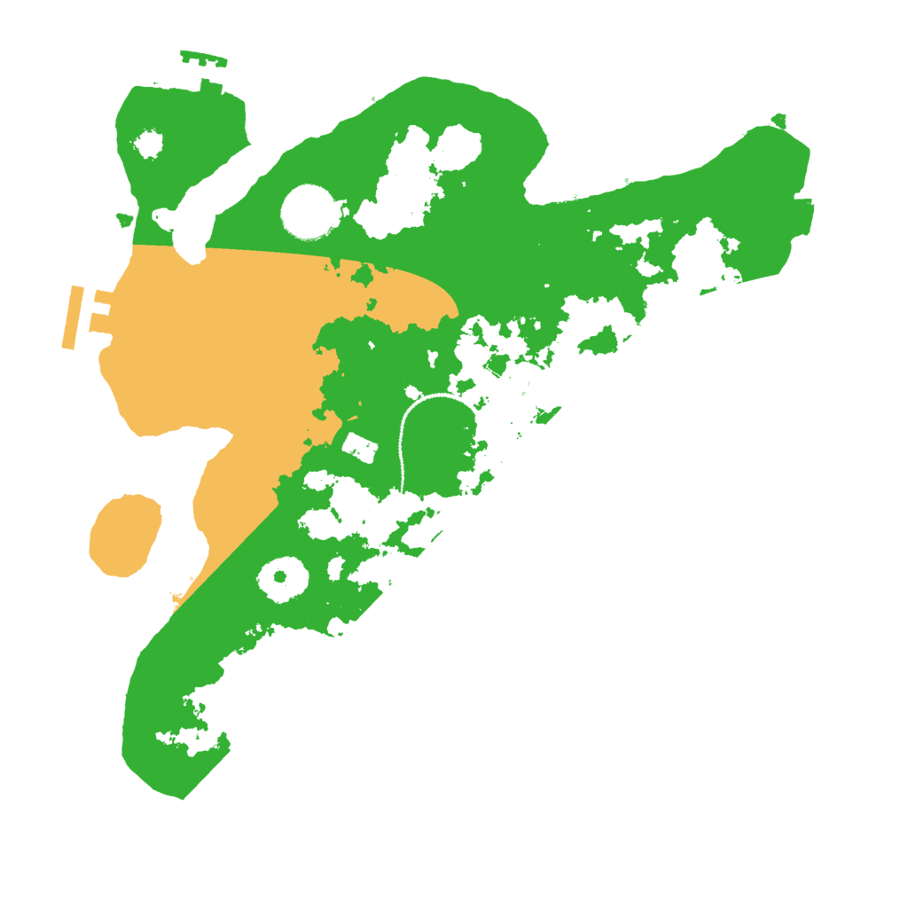 Biome Rust Map: Procedural Map, Size: 2900, Seed: 1321290967