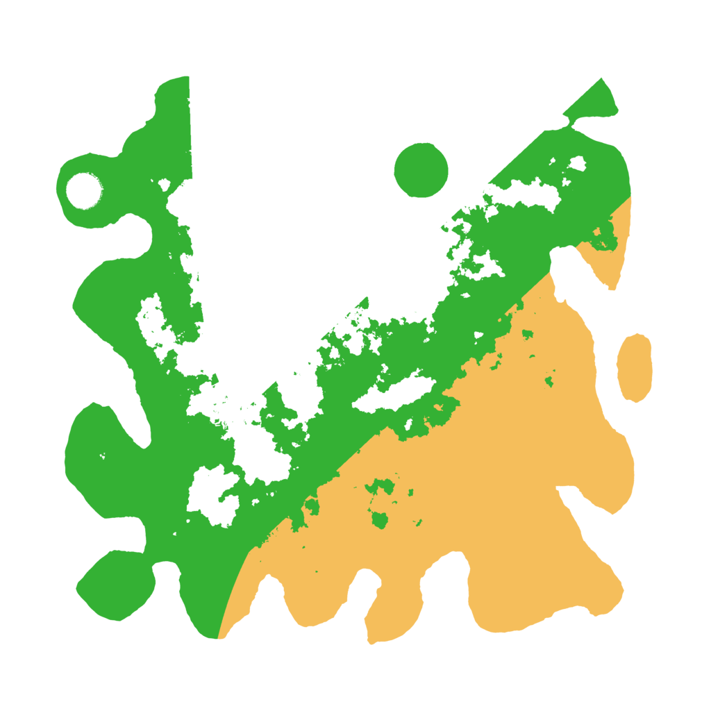 Biome Rust Map: Barren, Size: 3500, Seed: 165085386