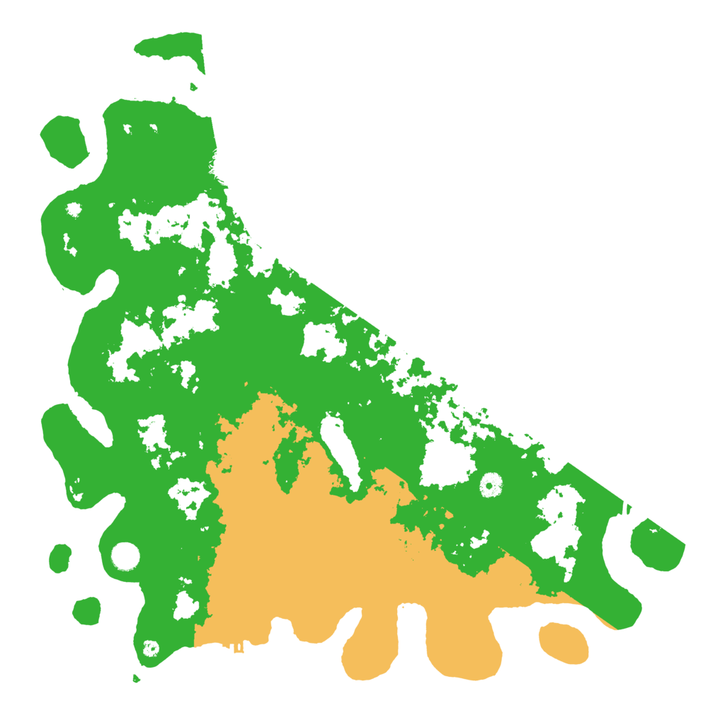 Biome Rust Map: Procedural Map, Size: 4500, Seed: 1779888415