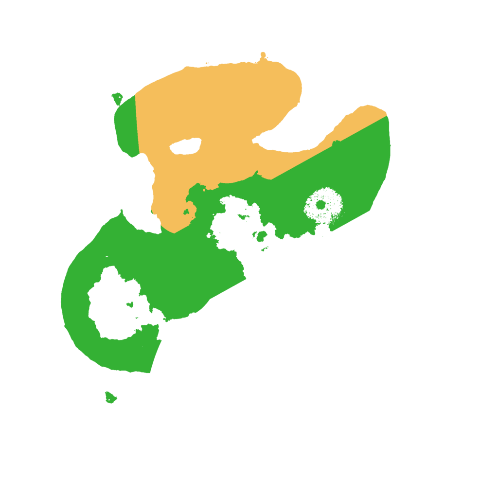 Biome Rust Map: Procedural Map, Size: 2100, Seed: 138466