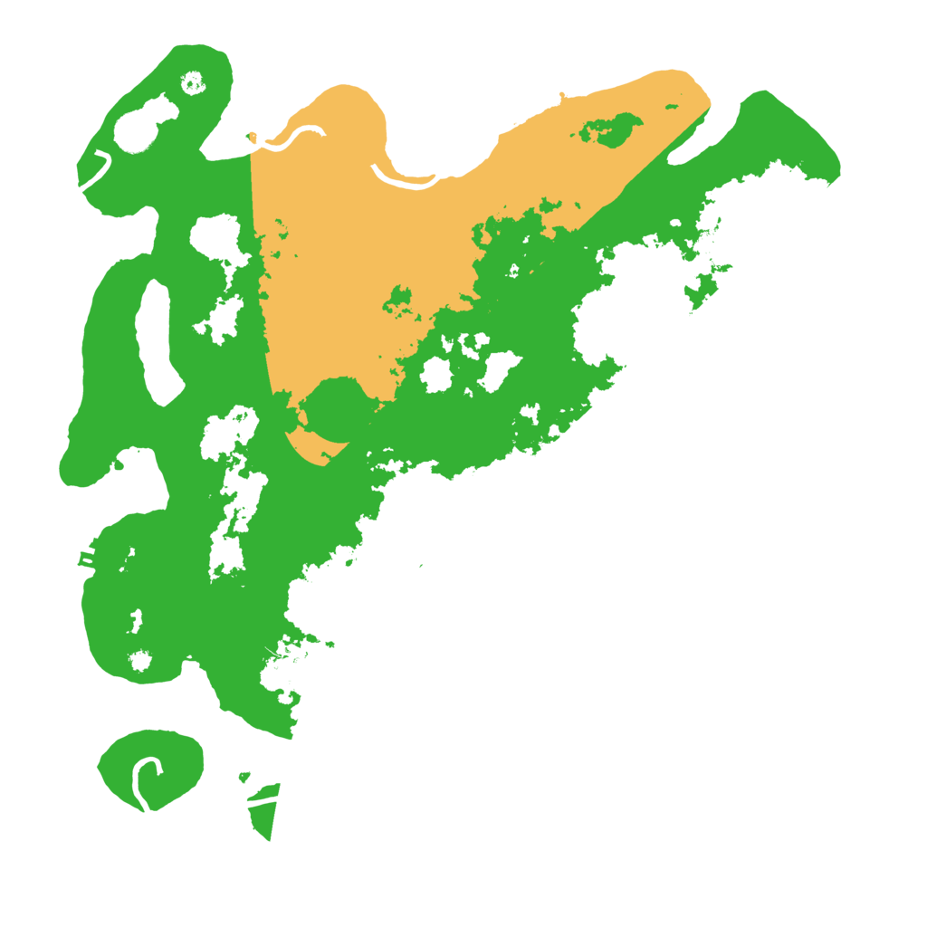 Biome Rust Map: Procedural Map, Size: 4000, Seed: 32652612