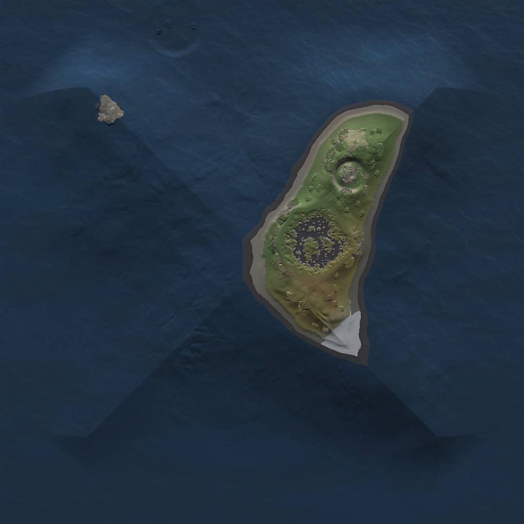 Rust Map: Procedural Map, Size: 1000, Seed: 1180420339, 3 Monuments