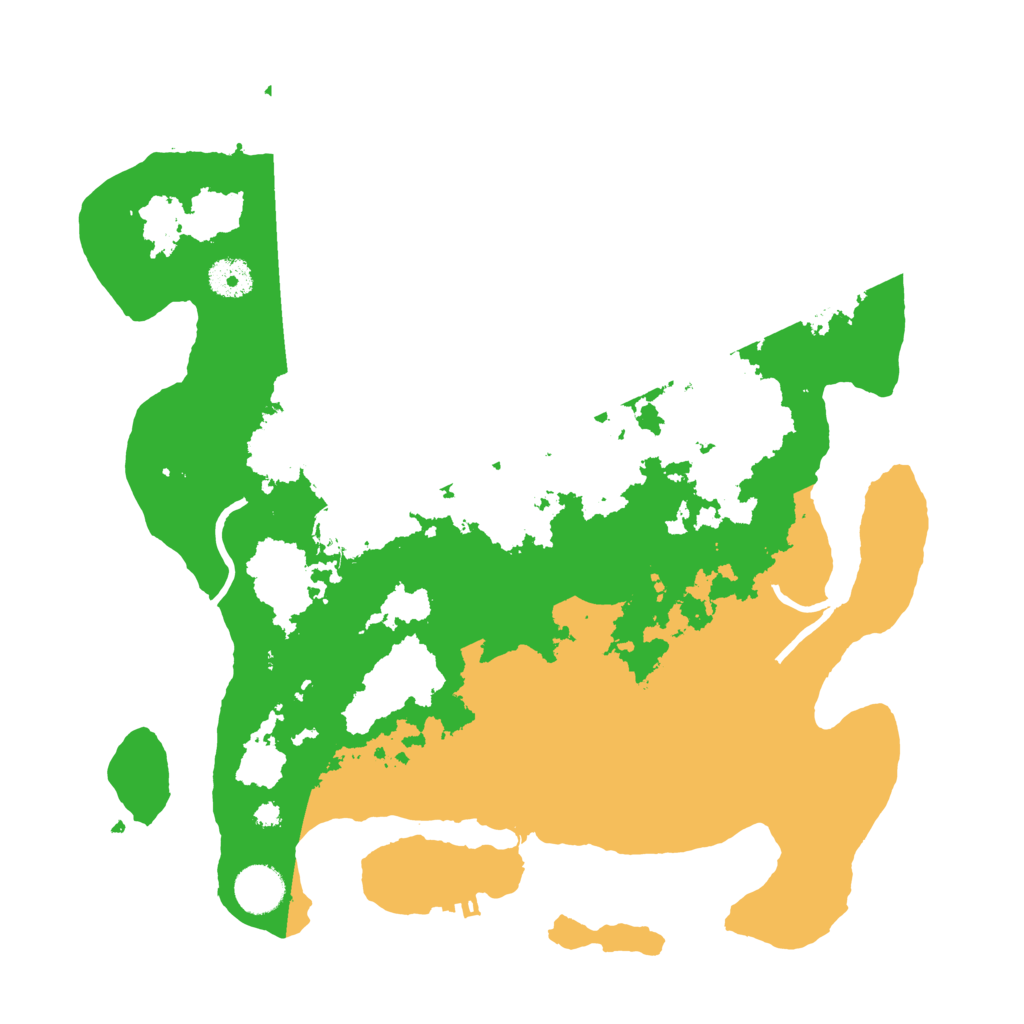 Biome Rust Map: Procedural Map, Size: 3700, Seed: 2256