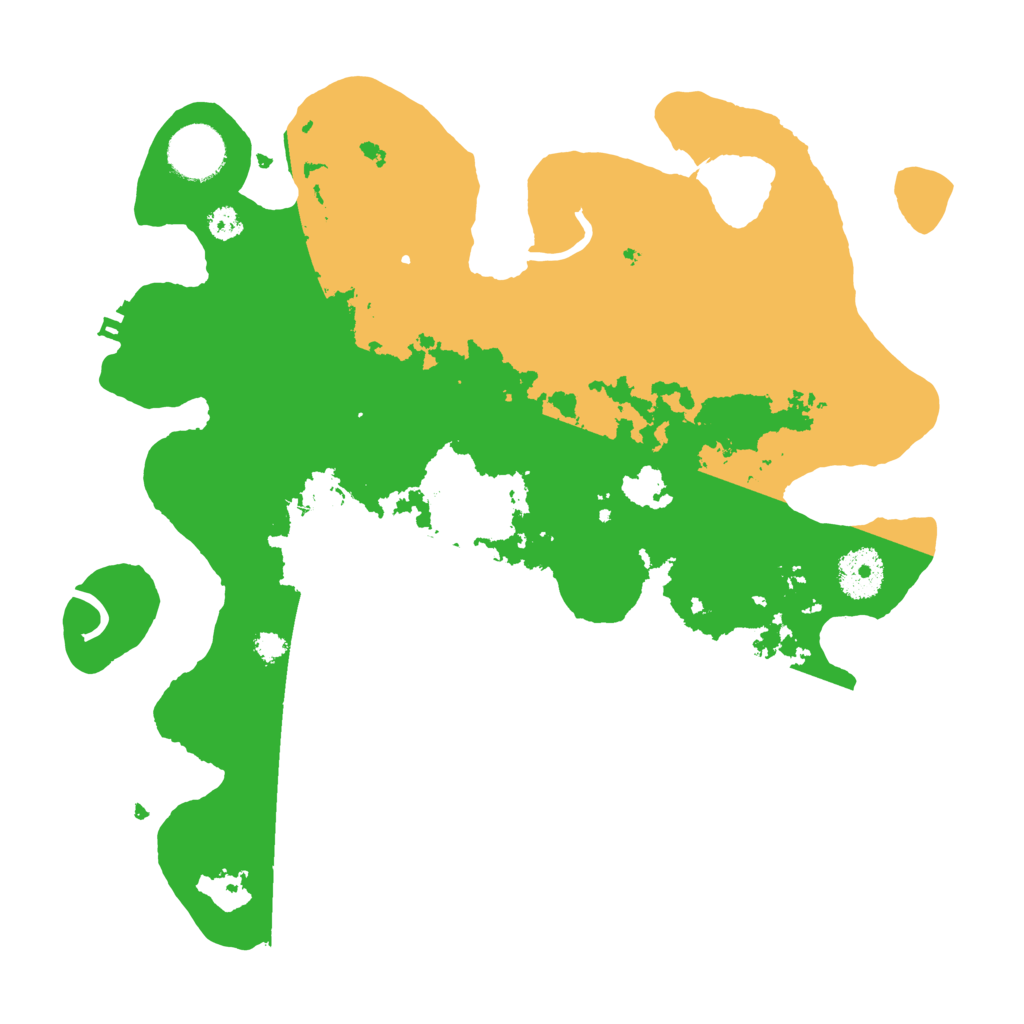 Biome Rust Map: Procedural Map, Size: 3200, Seed: 26750