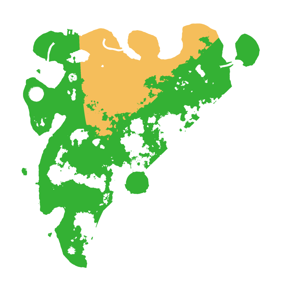 Biome Rust Map: Procedural Map, Size: 3500, Seed: 93461947