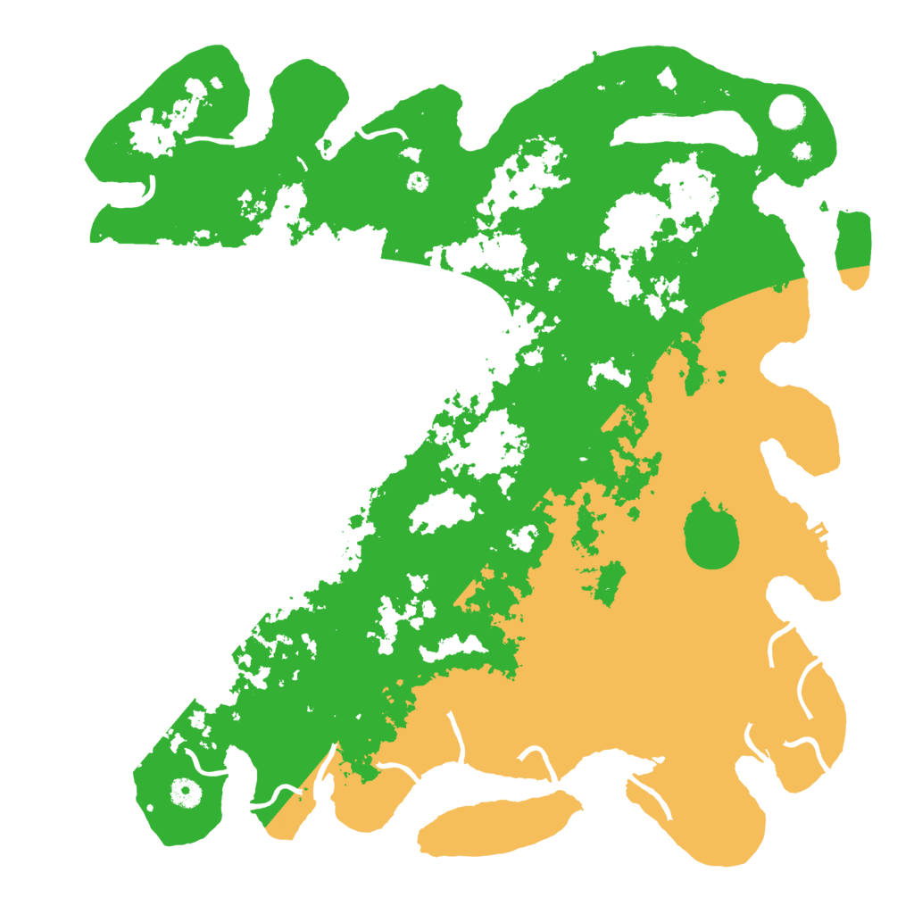 Biome Rust Map: Procedural Map, Size: 4500, Seed: 376377244
